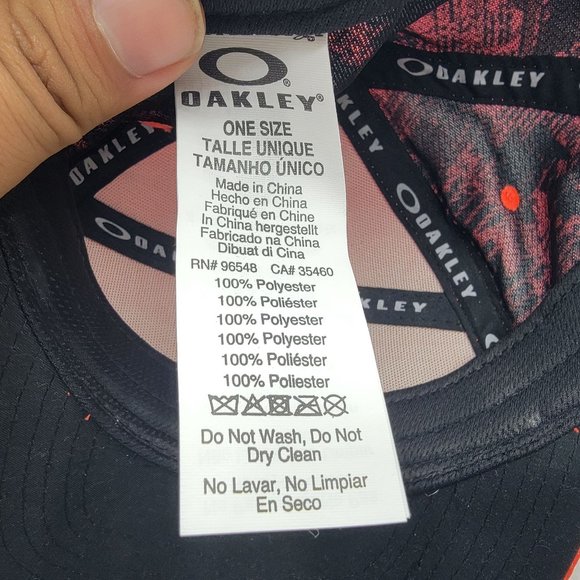 Oakley Shade Me Adjustable Hat Orange Athletic Adjustable Lightweight Casual - Picture 8 of 11